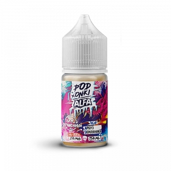 Ар ALFA VAPE&PODONKI STRONG Арбуз Земляника Ice 30-20