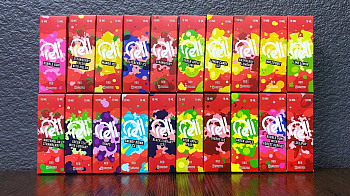 Жидкость для ЭСДН RELL RED SALT "Raspberry lemon" 10мл 18мг.